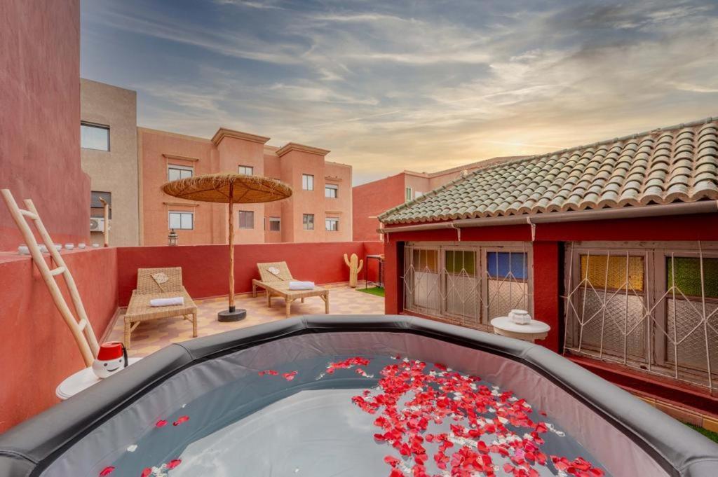 Rooftop Centre Ville Jacuzzi Marakeş Dış mekan fotoğraf